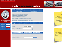 Tablet Screenshot of newbedfordtrucks.com